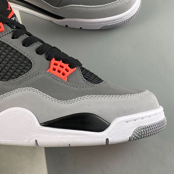 Air Jordan 4 Retro Infrared Sneakers - Picture 4 of 10